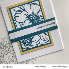 Die Bundle Dog Rose Panel A & B