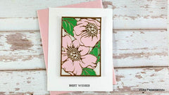 Die Bundle Dog Rose Panel A & B