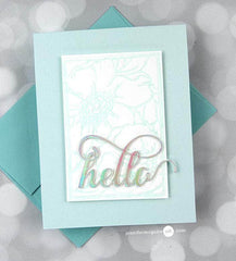 Die Bundle Dog Rose Panel A & B