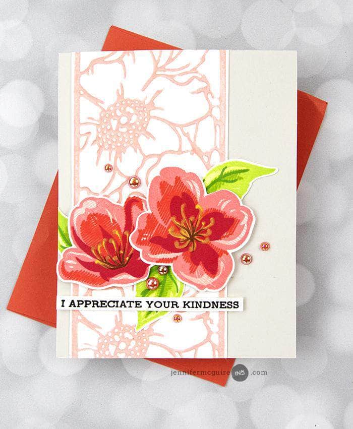 Die Bundle Dog Rose Panel A & B