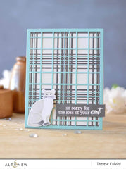 Die Bundle Layered Plaid Cover Die Bundle