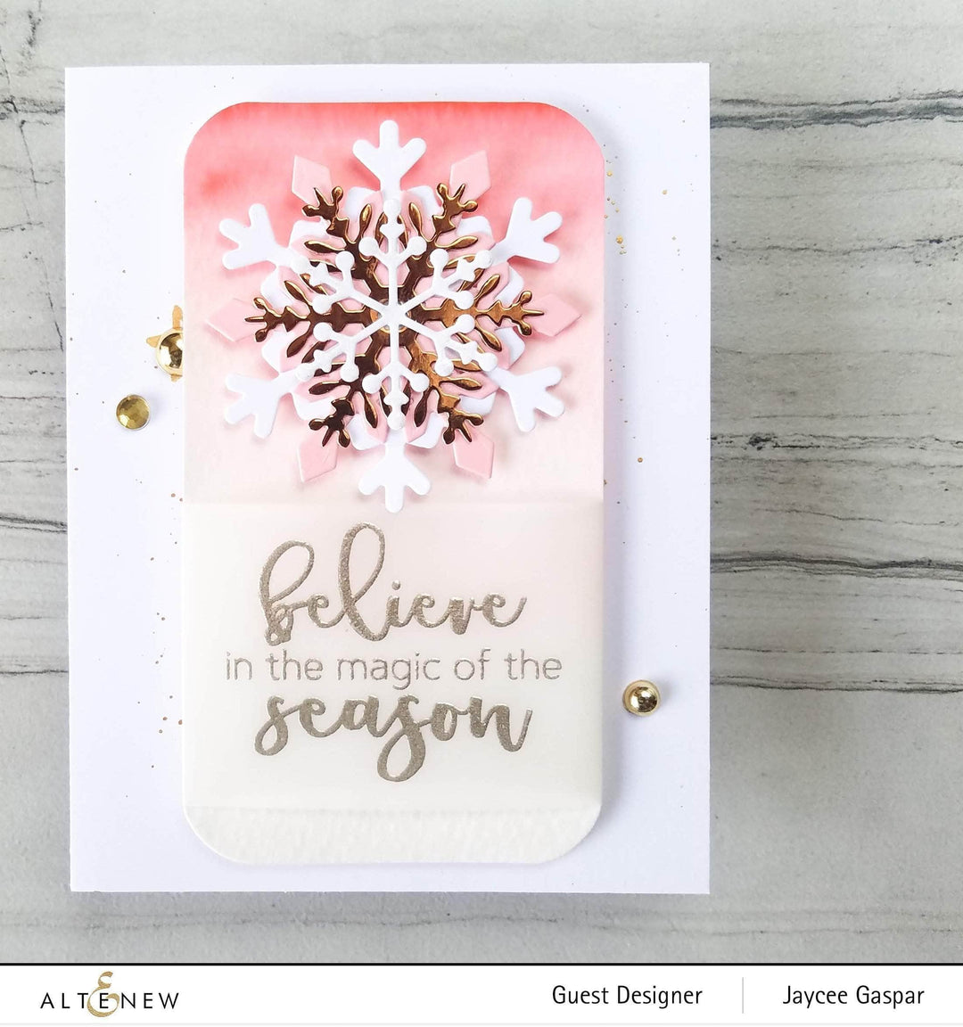Die Bundle Layered Snowflake Stars Cover Die A B