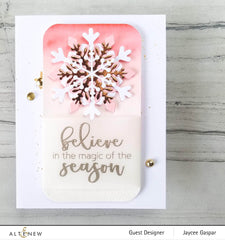 Die Bundle Layered Snowflake Stars Cover Die A B