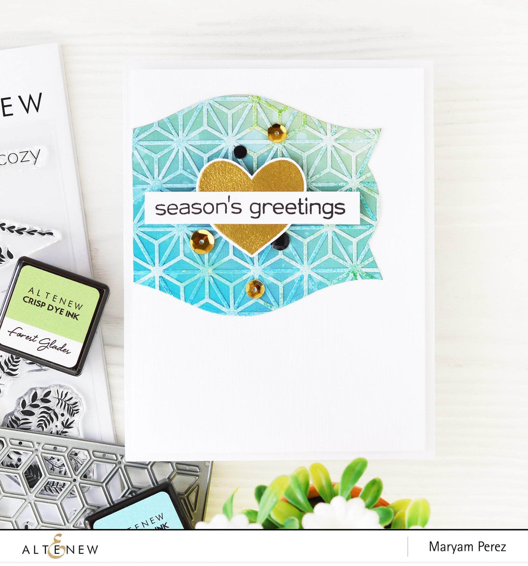 Die Bundle Layered Snowflake Stars Cover Die A B