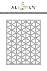 Die Bundle Layered Snowflake Stars Cover Die A B