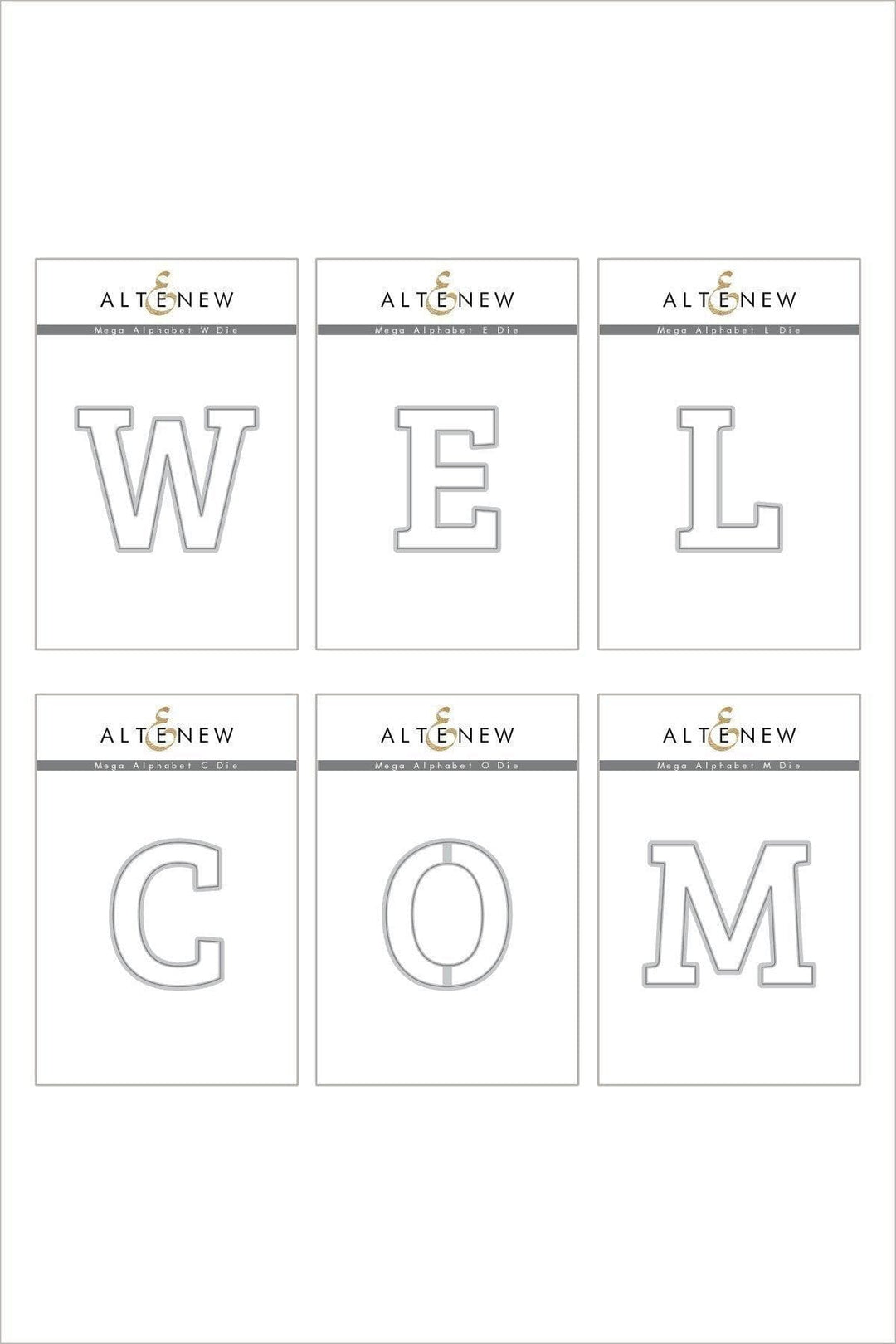 Die Bundle Mega Alphabet Die