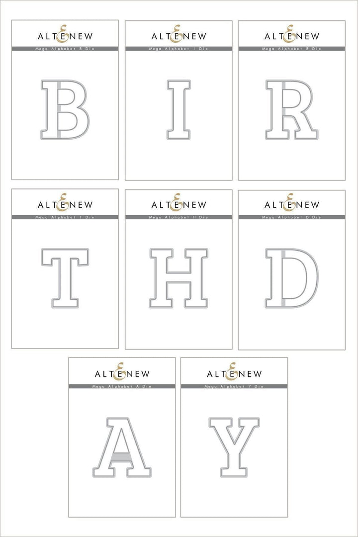 Die Bundle Mega Alphabet Die