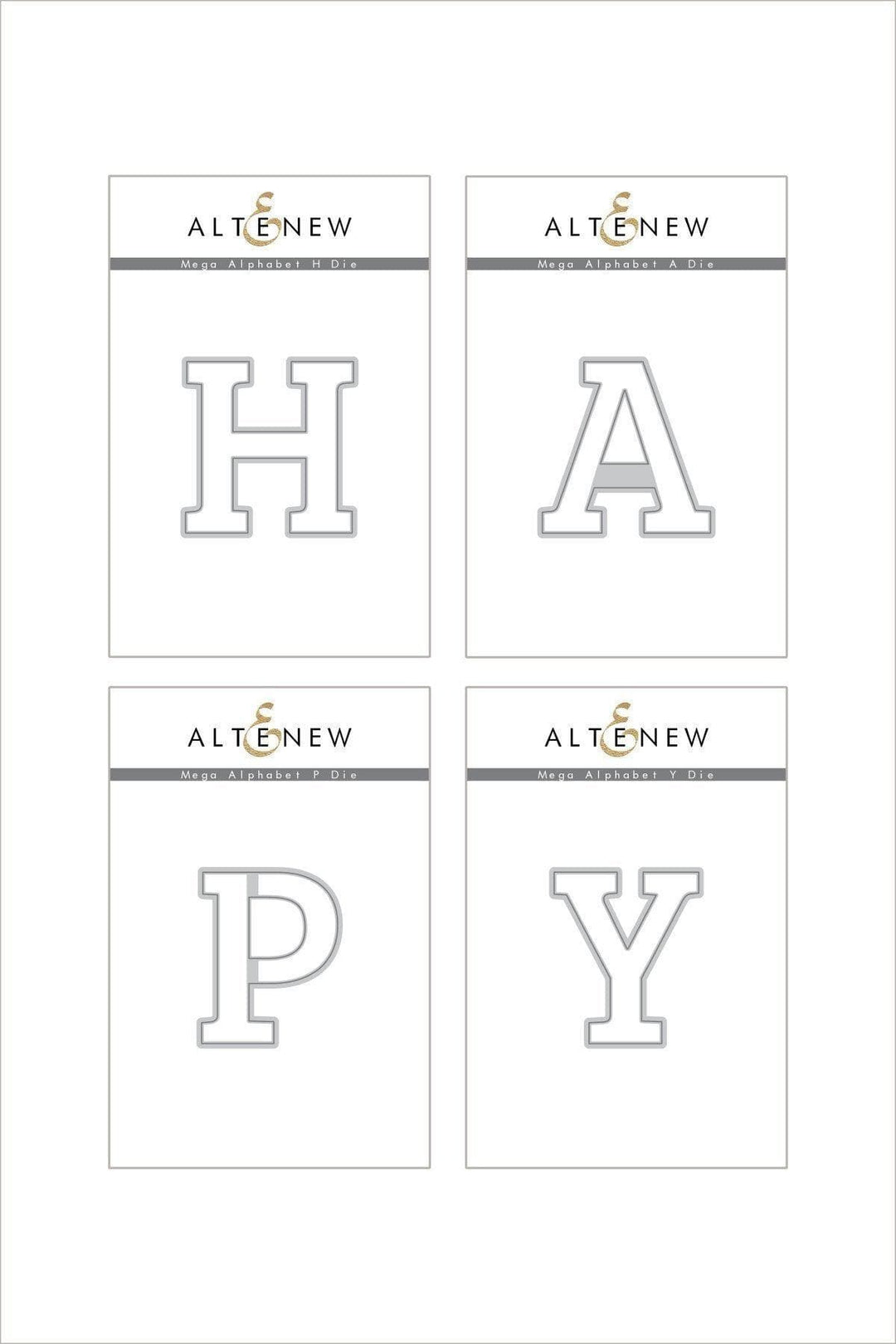 Die Bundle Mega Alphabet Die