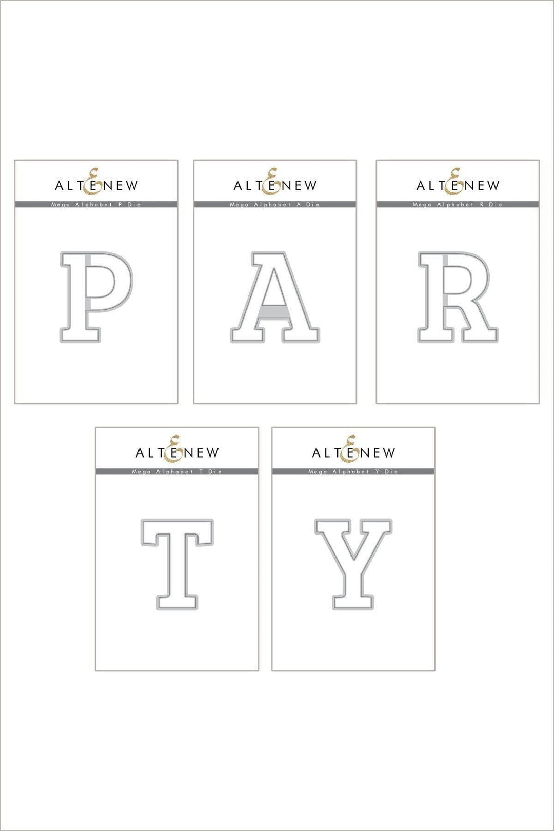 Die Bundle Mega Alphabet Die