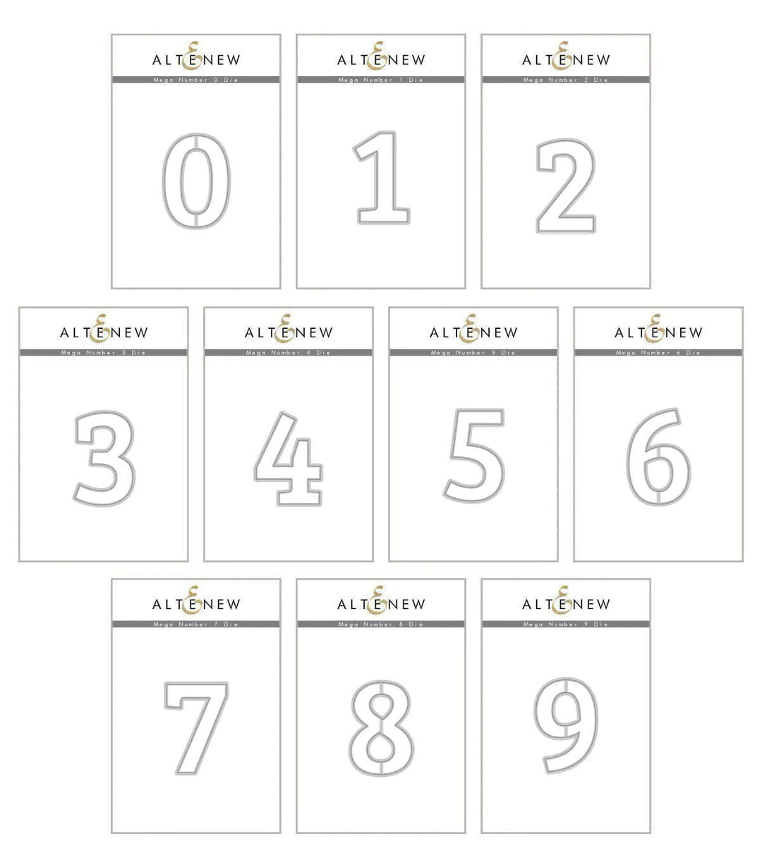 Die Bundle Mega Number