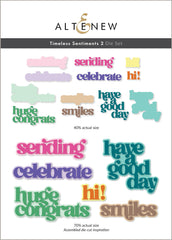 Die Bundle Timeless Sentiments Die Complete Bundle