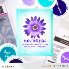 Die & Embossing Folder Bundle Lush Botanicals: African Daisy 3D Embossing Folder & Die Set