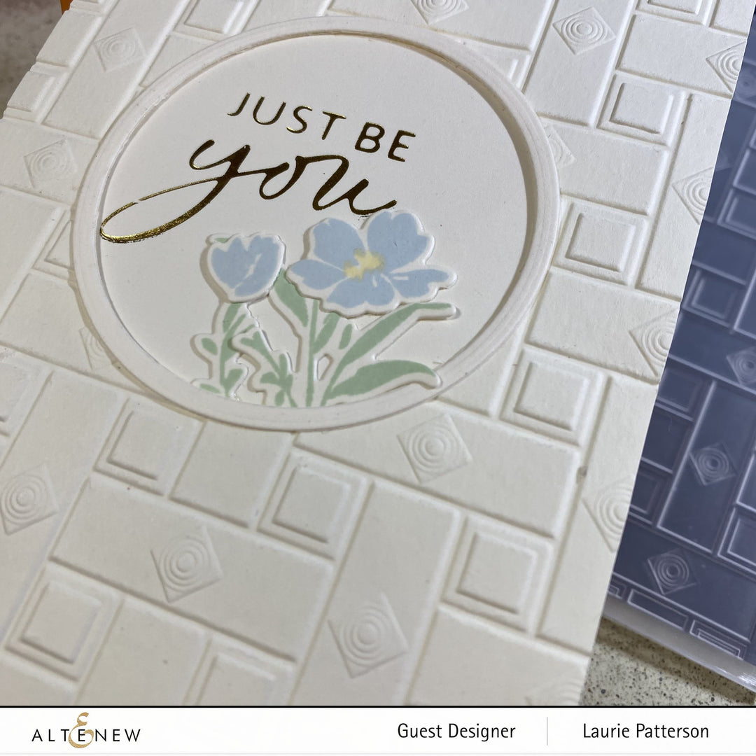 Die & Hot Foil Plate Bundle Encouraging Sentiments