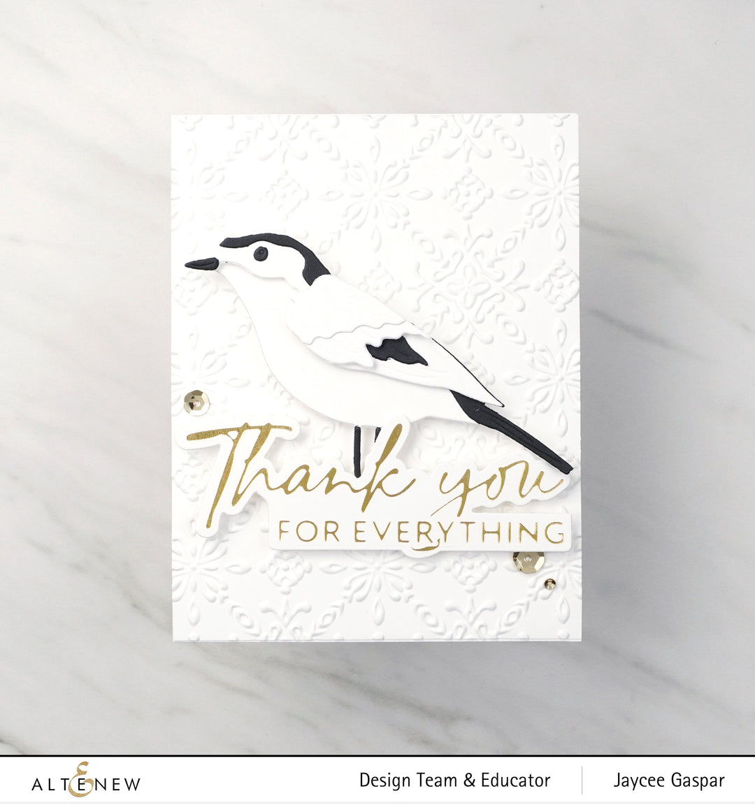 Die & Hot Foil Plate Bundle Encouraging Sentiments