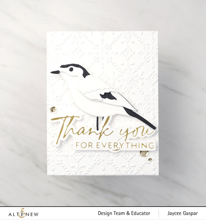 Die & Hot Foil Plate Bundle Encouraging Sentiments