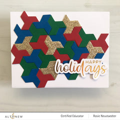 Die & Hot Foil Plate Bundle Holiday Greetings