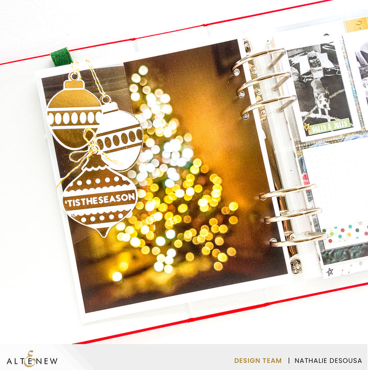 Die & Hot Foil Plate Bundle Jolly Ornaments