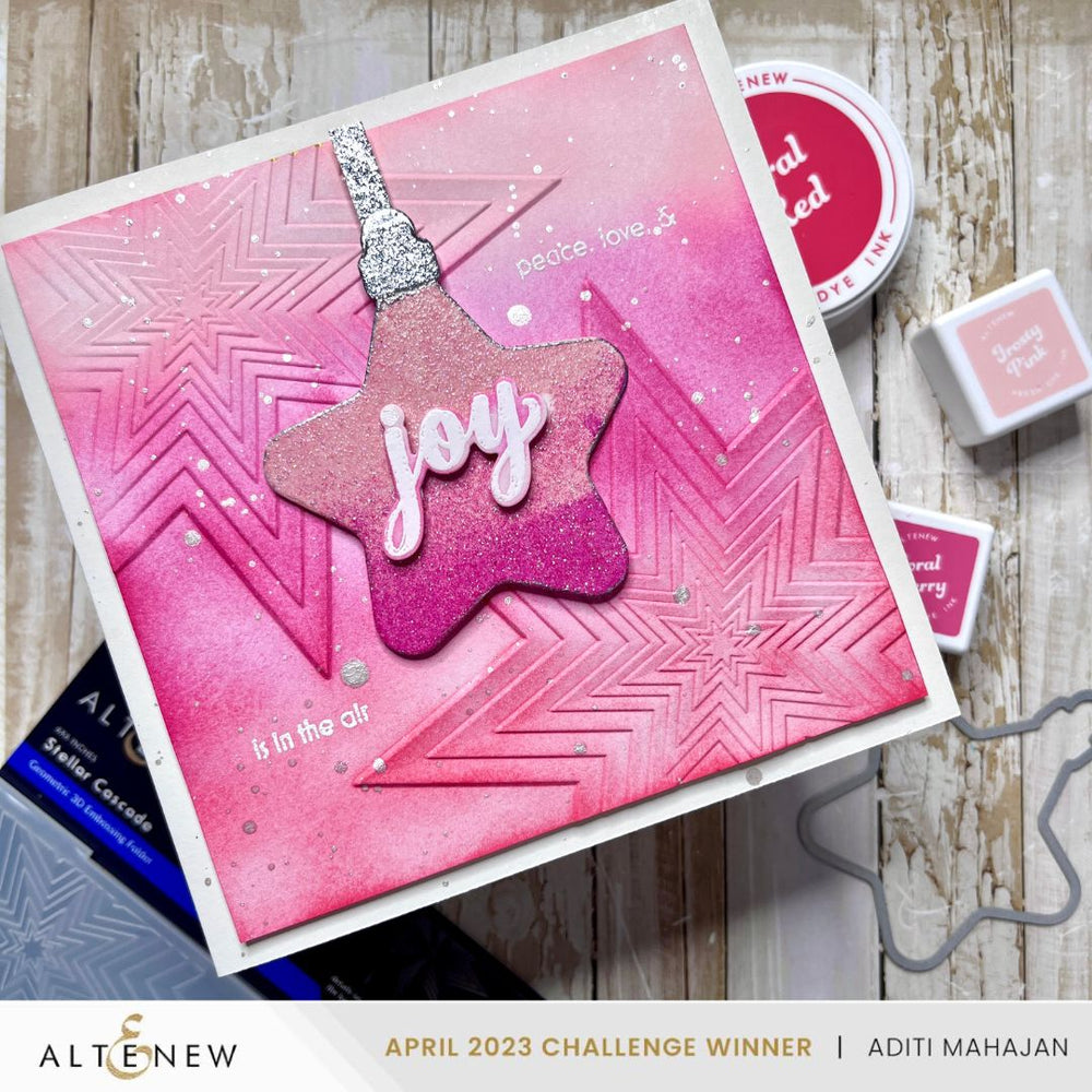 Die & Hot Foil Plate Bundle Jolly Ornaments