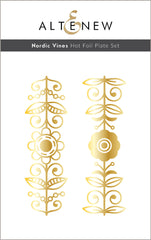 Die & Hot Foil Plate Bundle Nordic Vines