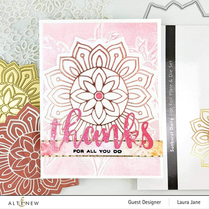 Die & Hot Foil Plate Bundle Sentiment Banners