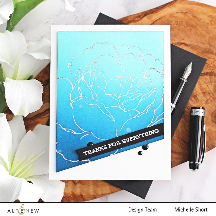 Die & Hot Foil Plate Bundle Sentiment Banners
