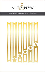 Die & Hot Foil Plate Bundle Sentiment Banners
