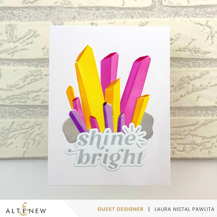 Die & Hot Foil Plate Bundle Sunshine Greeting