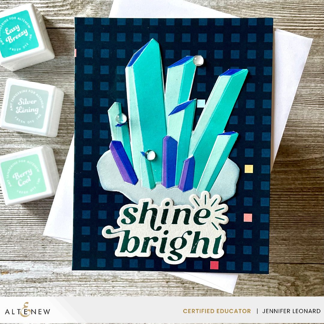 Die & Hot Foil Plate Bundle Sunshine Greeting
