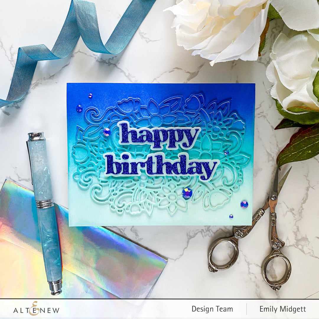 Die & Hot Foil Plate Bundle Versatile Greetings 2