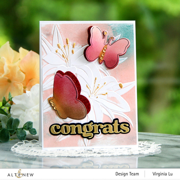 Die & Hot Foil Plate Bundle Versatile Greetings 2