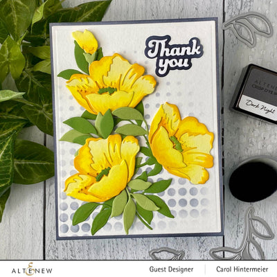 Die & Paper Bundle Craft-A-Flower: Buttercup Die Set & Gradient Cardstock Bundle