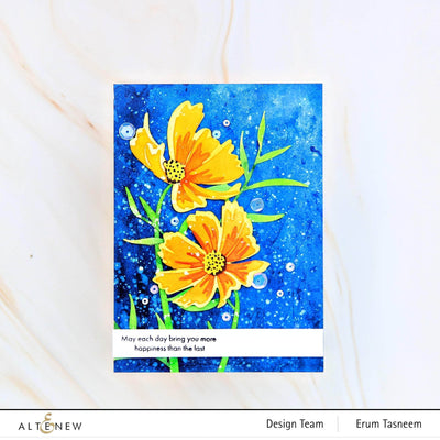 Die & Paper Bundle Craft-A-Flower: Cosmos Layering Die Set & Gradient Cardstock Bundle