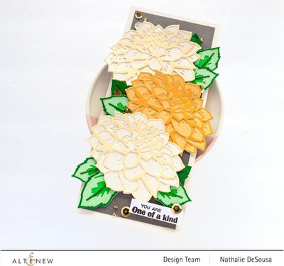 Die & Paper Bundle Craft-A-Flower: Dahlia Layering Die Set & Gradient Cardstock Bundle