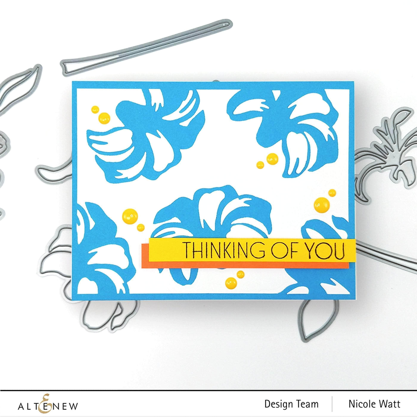 Die & Paper Bundle Craft-A-Flower: Lily Layering Die Set & Gradient Cardstock Bundle