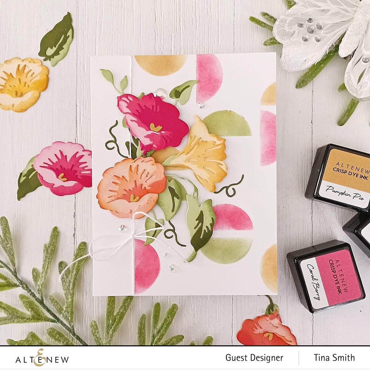 Die & Paper Bundle Craft-A-Flower: Morning Glory Layering Die Set & Gradient Cardstock Bundle