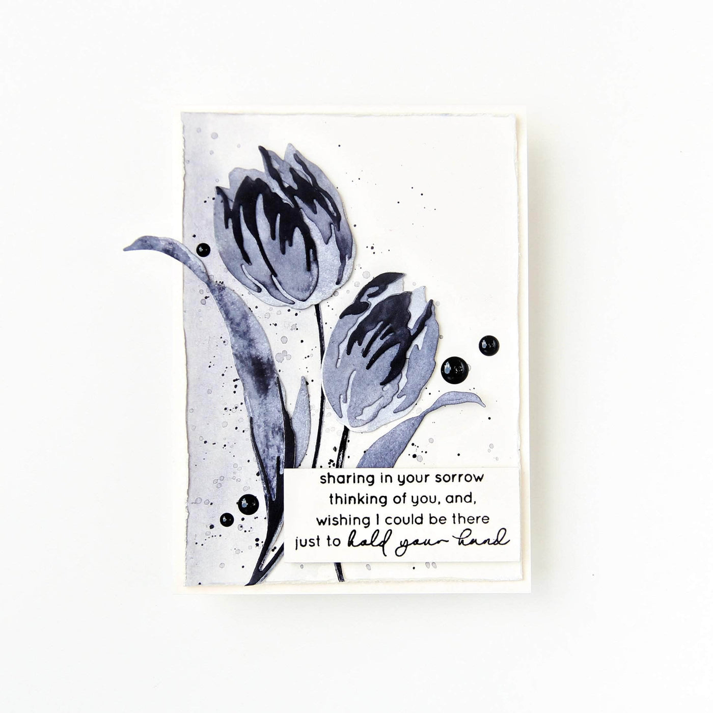 Die & Paper Bundle Craft-A-Flower: Tulip Layering Die Set & Gradient Cardstock Bundle