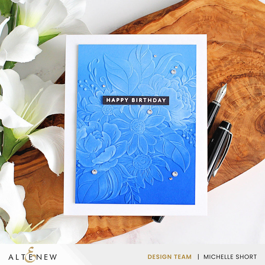 Die & Stamp & Betterpress Plate Bundle Solid Sentiments Starter Bundle