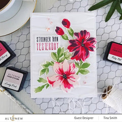 Die & Stencil Bundle Bitterroot Flower