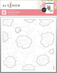 Die & Stencil Bundle Botanical Plaid