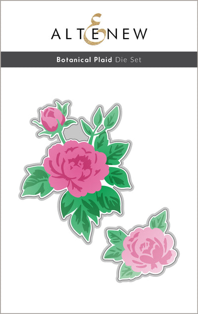 Die & Stencil Bundle Botanical Plaid