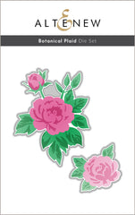 Die & Stencil Bundle Botanical Plaid