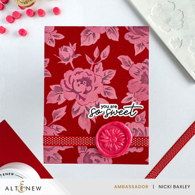 Die & Stencil Bundle Botanical Plaid