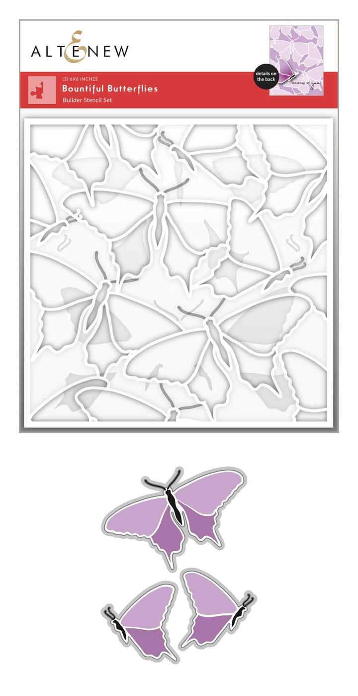 Die & Stencil Bundle Bountiful Butterflies