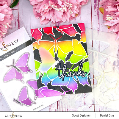 Die & Stencil Bundle Bountiful Butterflies