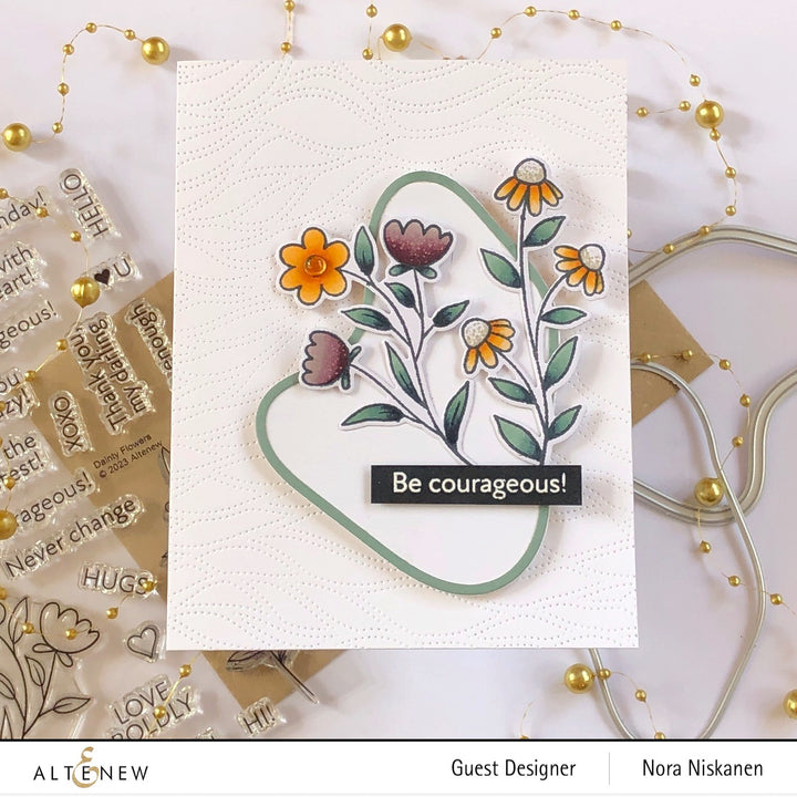 Die & Stencil Bundle Dotted Waves