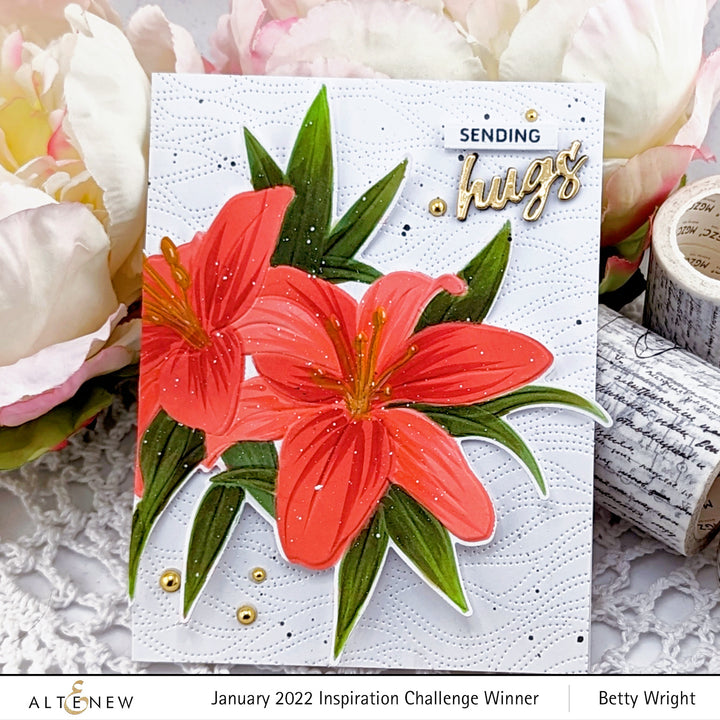 Die & Stencil Bundle Dotted Waves