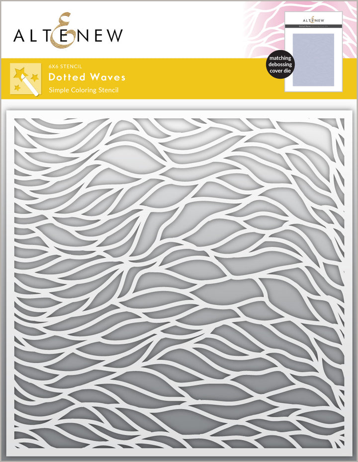 Die & Stencil Bundle Dotted Waves