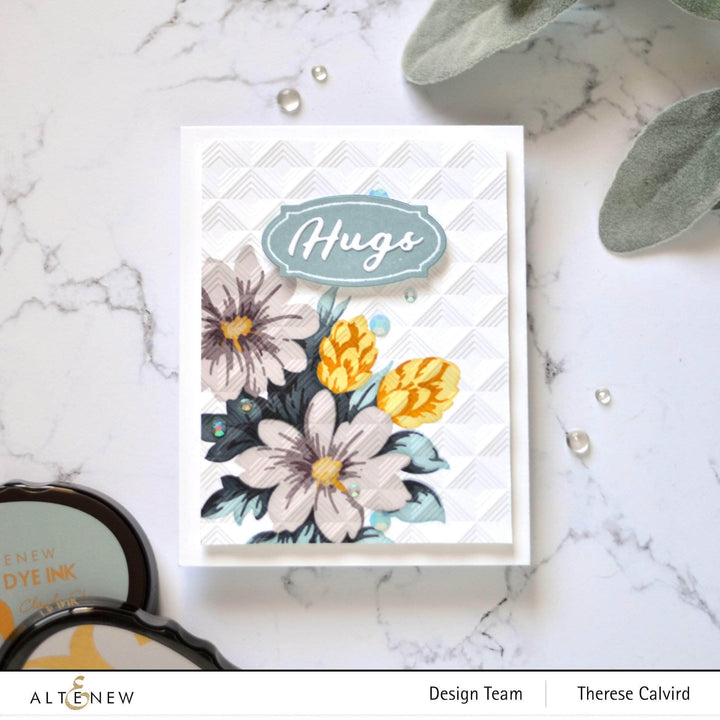 Die & Stencil Bundle Flower Bunch Layering Stencil & Die Bundle