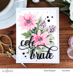 Die & Stencil Bundle Flower Bunch Layering Stencil & Die Bundle