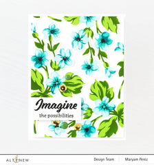 Die & Stencil Bundle Hill Blossoms Layering Stencil & Die Bundle
